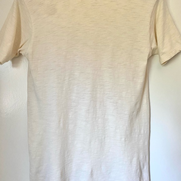 White Tee French Graphic J. Crew "Les jours de la semaine" crewneck Y2K - Picture 7 of 10